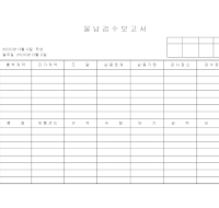 물납검수보고서